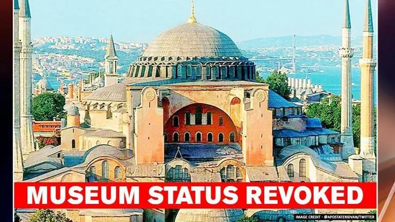 Hagia Sophia: Istanbul's iconic monument to be turned into a mosque after court ruling turkey