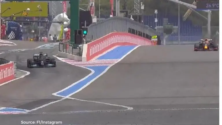Max Verstappen performs undercut on Lewis Hamilton