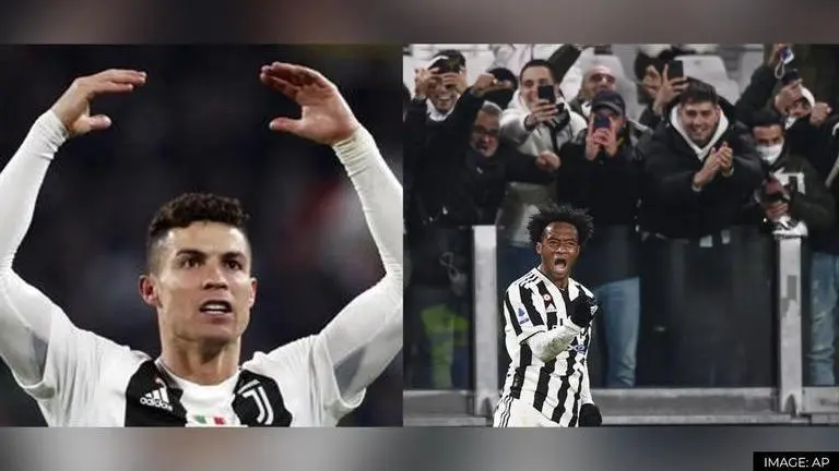 Cristiano Ronaldo & Cuadrado's war of words captured on camera after UCL loss at Juventus Cristiano Ronaldo and Juan Cuadrado