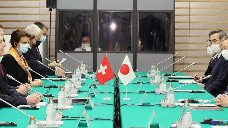 Japan, Switzerland agree to adopt tougher sanctions on Russia Japan
