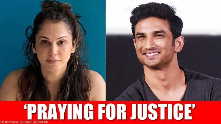 Isha Koppikar offers prayers for justice for Sushant Singh Rajput, says 'we are with you' Isha Koppikar offers prayers for Sushant to get justice, says, 'We are with you'