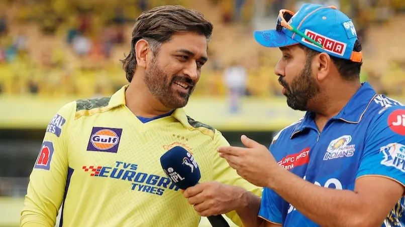 Rohit Sharma and MS Dhoni