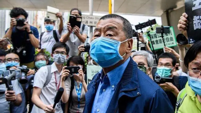 Bailed HK activist Jimmy Lai holds online chat