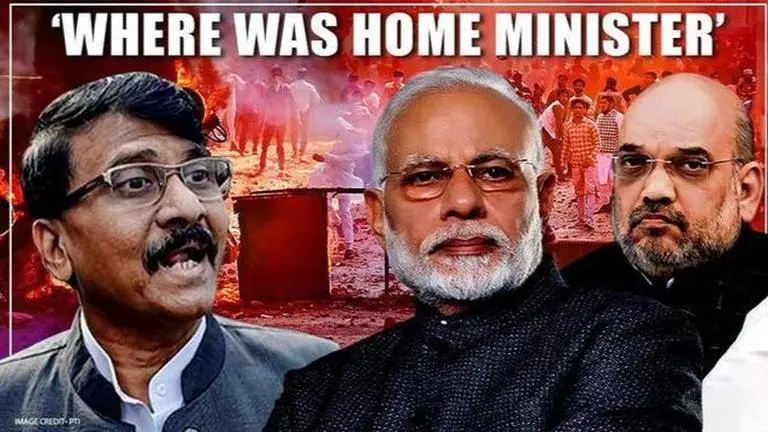 Shiv Sena raises questions over HM Amit Shah's 'inaction' in Delhi violence Shiv Sena