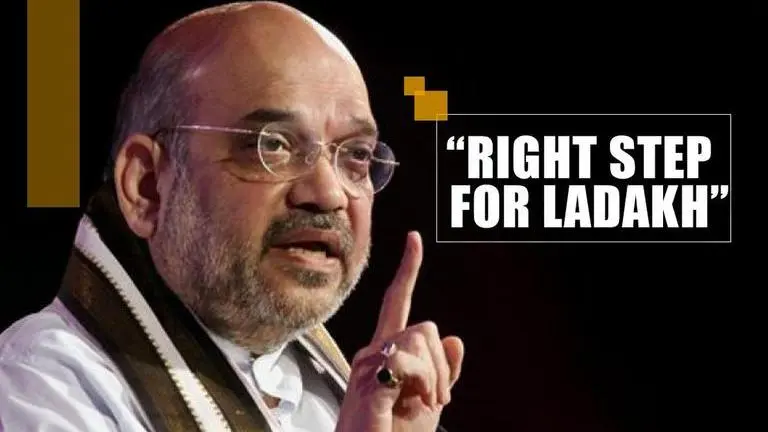 Abrogation of Article 370 right step for Ladakh: Amit Shah Article 370