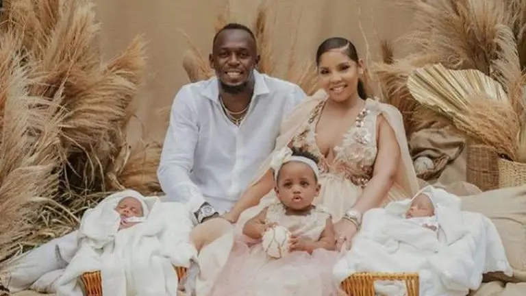 Usain Bolt announces birth of twins on Father's Day; check out their clever names Usain Bolt