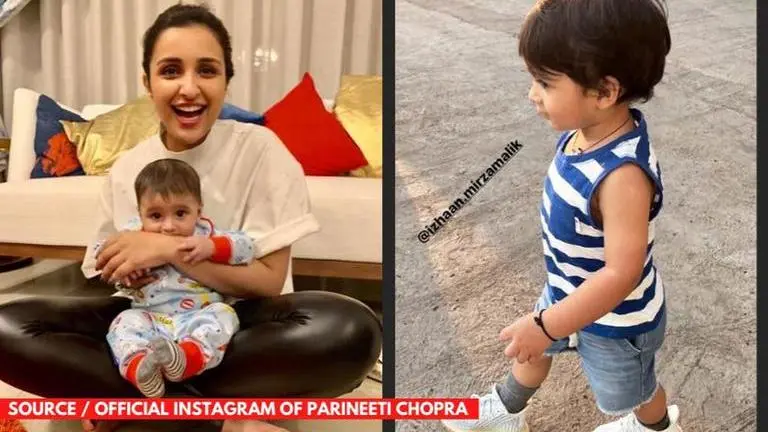 Sania Mirza's little one walks around wearing 'Khala' Parineeti Chopra's gift sania mirza