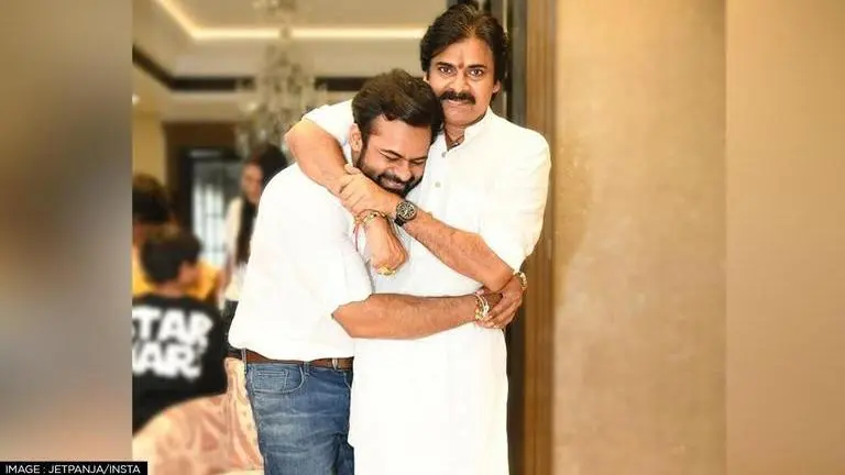 Sai Dharam Tej 'hasn't open eyes yet', still in coma after bike accident: Pawan Kalyan Sai Dharam Tej