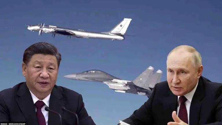 Russia and China strategic bombers, fighters conduct joint aerial patrol over Sea of Japan Russian Air Force