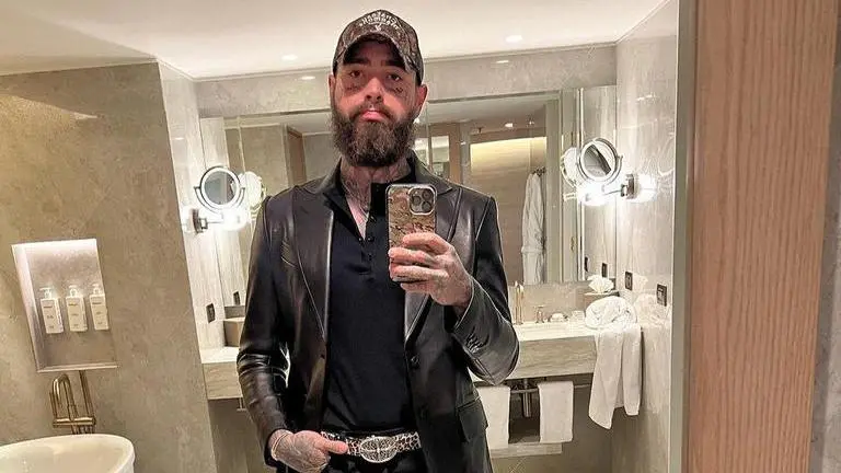 Rapper Post Malone shows off his body transformation after losing 27 kg Post Malone
