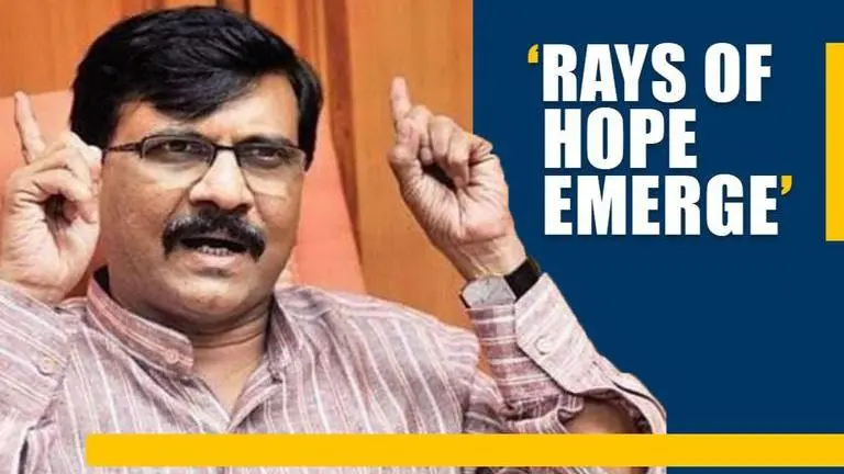 Sanjay Raut expresses 'rays of hope' as Sena-NCP-Congress finalise CMP in Maharashtra Sanjay Raut