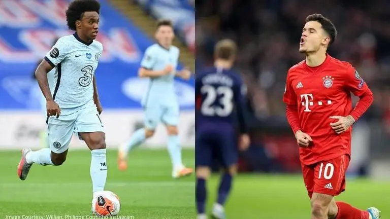 Arsenal transfer news: Gunners in talks to sign Brazilian duo of Coutinho and Willian arsenal transfer news