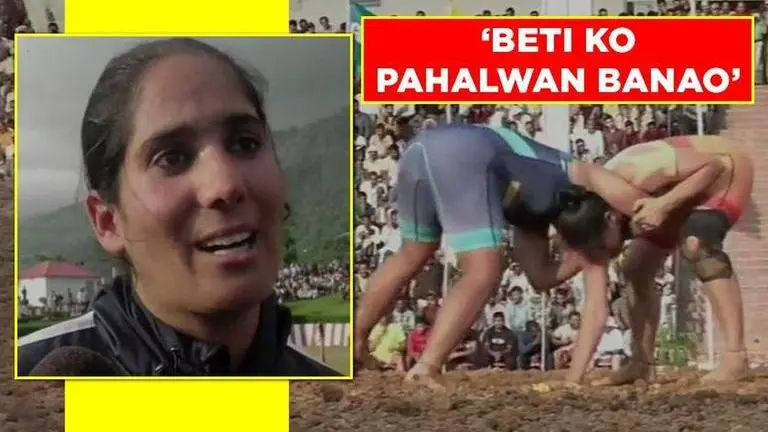 Kashmir's 1st woman grappler Nahida Nabi determined to represent India Kashmir