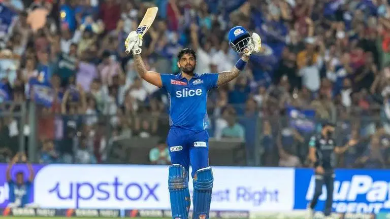 Suryakumar Yadav's maiden IPL hundred powers Mumbai Indians to a 27 run win over Gujarat Titans MI vs GT