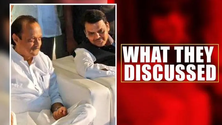 Together for a wedding, Ajit Pawar breaks silence on what he & Devendra Fadnavis discussed Ajit Pawar