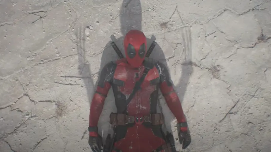A still from Deadpool and Wolverine trailer