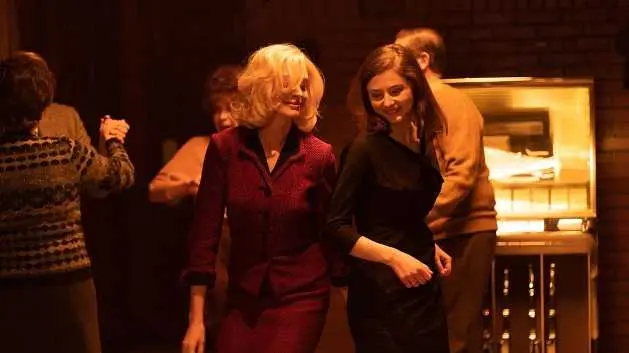 Eileen trailer out: Anne Hathaway starrer promises to be a dark mystery thriller Anna Hathaway and Shea Whigham in a still from Eileen