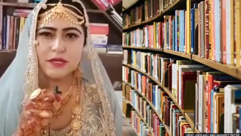 Pakistani bride demands books worth Rs 46,000 as wedding gift from groom; watch video Bride