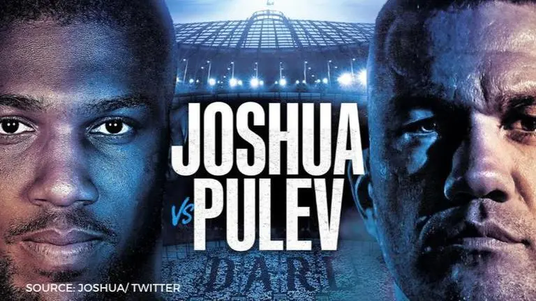 Anthony Joshua vs Kubrat Pulev