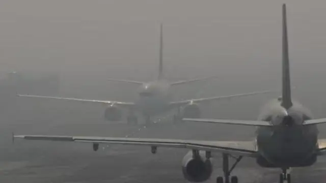 Flights from Kathmandu to Bharatpur and Chitwan Cancelled Amid Bad Weather in Nepal Flight Operations Delayed Amid Dense Fog