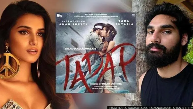 Tara Sutaria, Ahan Shetty's upcoming film 'Tadap' to get theatrical release in December tara sutaria