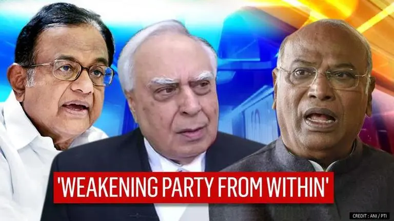 'Internal rumblings have rocked party': Kharge reveals mood in Cong camp, warns of doom Mallikarjun Kharge