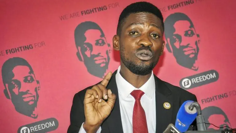 Uganda's Bobi Wine complains of threats to presidential bid