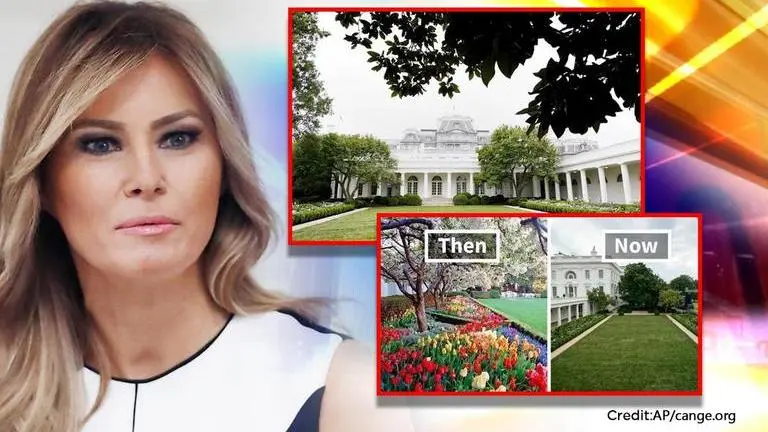 'Restore Rose Garden': Petition urges Jill Biden to undo Melania's White House makeover White House