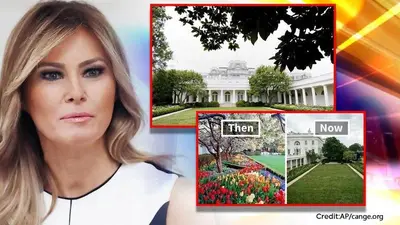 'Restore Rose Garden': Petition urges Jill Biden to undo Melania's White House makeover White House