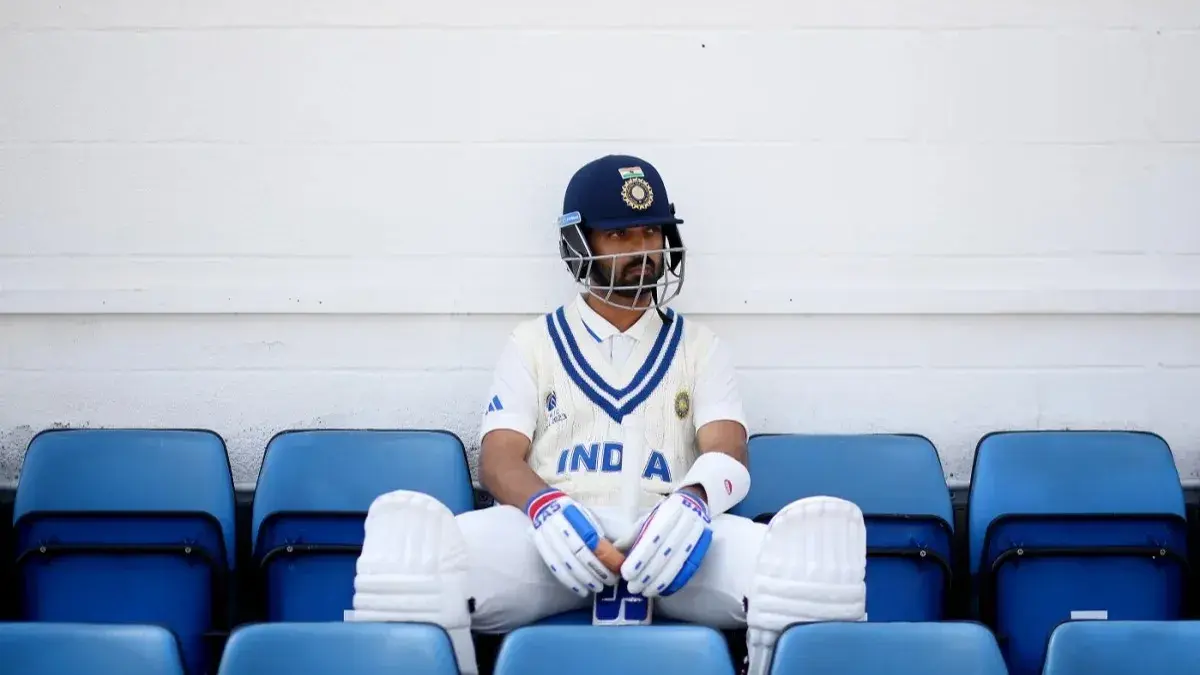 Ajinkya Rahane during WTC Final