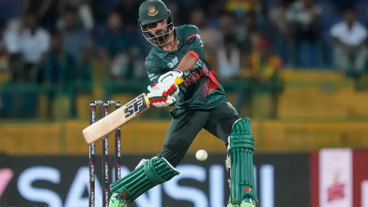 Bangladesh's Towhid Hridoy hasn't hit a over boundary so far in the World Cup