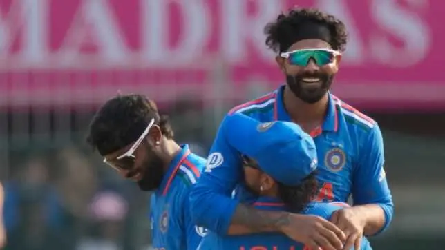 IN PICS: Virat Kohli-KL Rahul help Team India start ODI World Cup 2023 campaign with a win The Indian cricket team started off its ODI World Cup 2023 campaign with a win against Australia by six wickets.