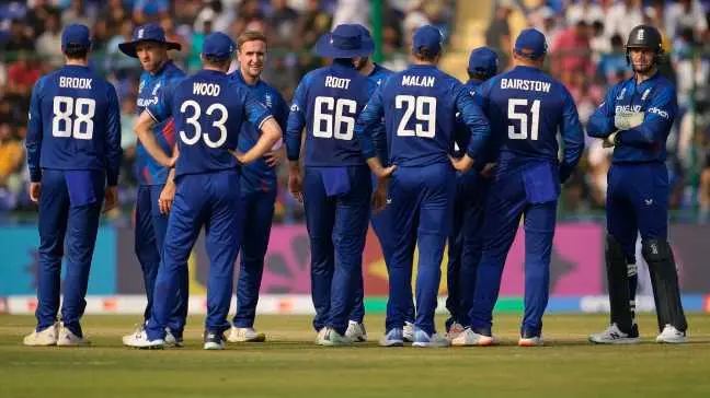 Why England is one of the most underperforming teams in history of ODI World Cup despite 2019 WC win English cricket team during the ODI World Cup 2023 match vs Afghanistan