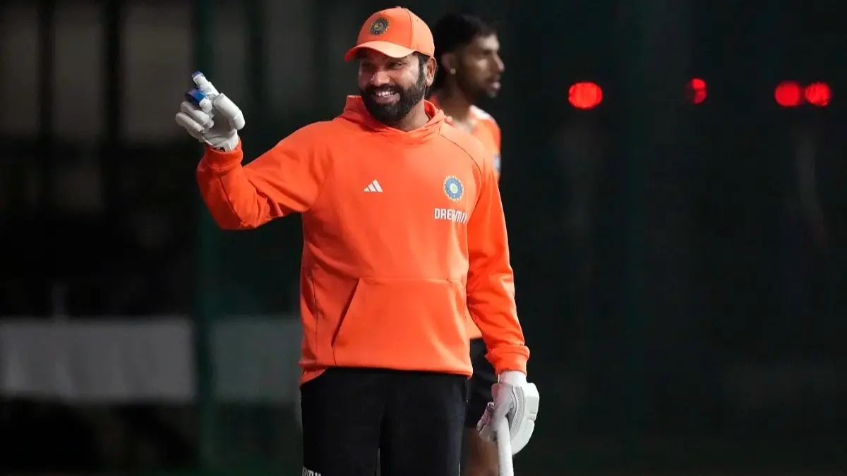Rohit Sharma undertakes net practice ahead of pivotal five-match Test series against England Rohit Sharma