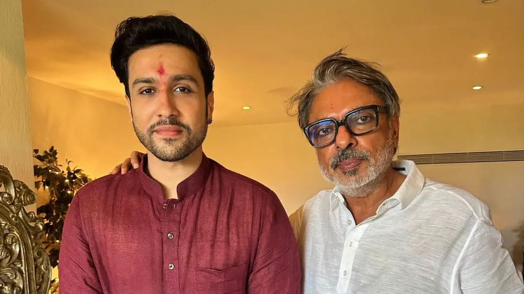 Adhyayan Suman Appreciates SLB For Casting Him In Heeramandi Despite People's 'Negative' Opinions Shekhar Suman with Sanjay Leela Bhansali