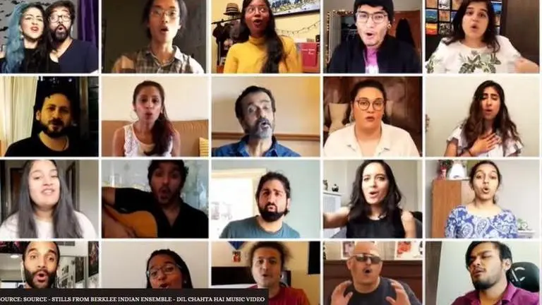 'Dil Chahta Hai' song recreated by Berklee College students for COVID-19 relief in India dil chahta hai