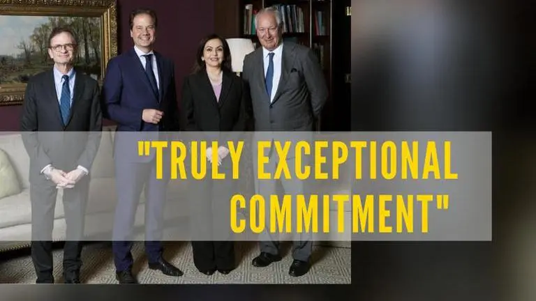 Nita Ambani Elected to the Board of The Met- First Indian Trustee in Museum's History Nita Ambani