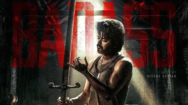 Thalapathy Vijay starrer Leo trailer censored after controversy over swear words Thalapathy Vijay in Leo poster