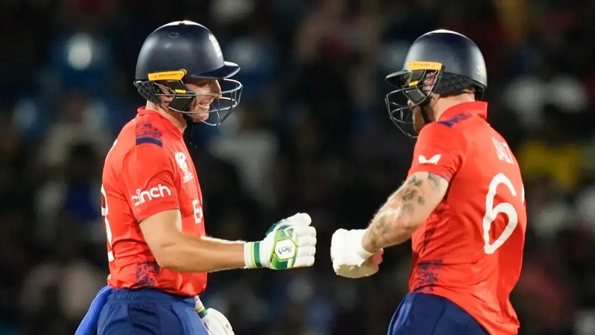 T20 World Cup: The Phil Salt assault leads England to smooth eight-wicket win over West Indies England vs West Indies