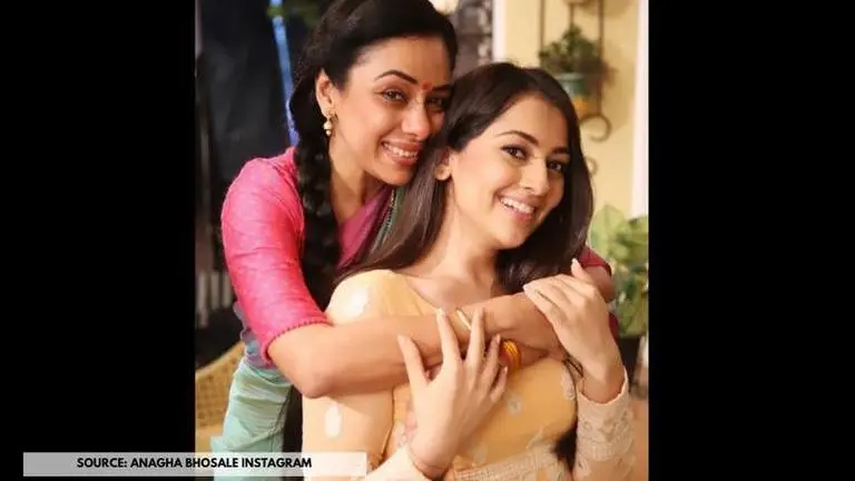 Rupali Ganguly shares fun moments with Anagha Bhosale, fans exclaim 'AnuNdini love' Rupali Ganguly