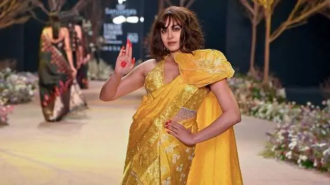 Adah Sharma at Lakme Fashion Week