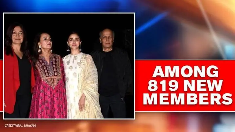 Alia Bhatt among celebs invited to become Academy member: Soni Razdan & Pooja Bhatt react Alia Bhatt among celebs invited to become Academy member: Soni Razdan & Pooja Bhatt react
