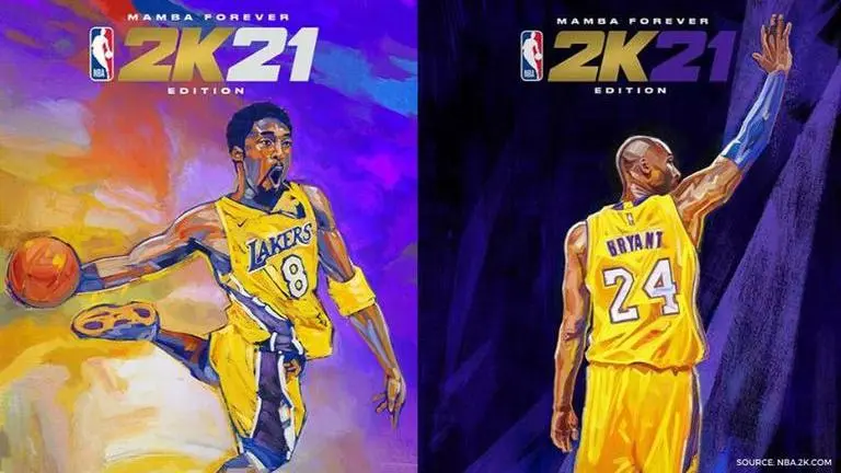 Kobe Bryant NBA 2K21 special 'Mamba Forever' edition and cover art unveiled kobe bryant nba 2k21