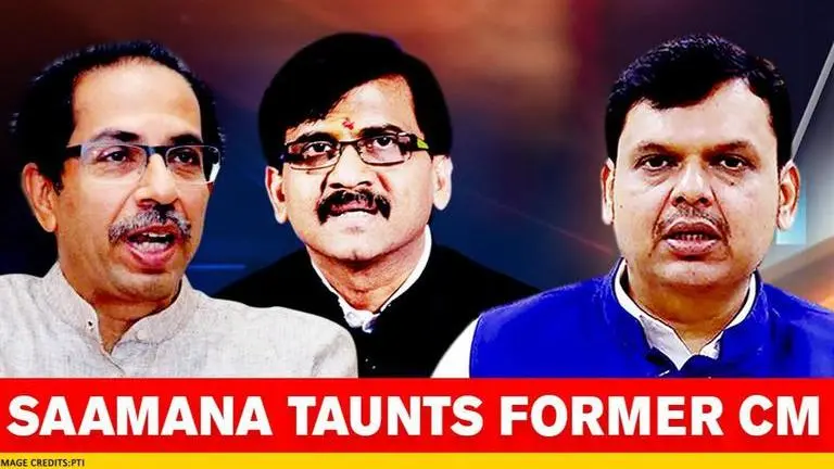 Shiv Sena mocks former CM Fadnavis, says his 'concerns' help MVA govt work round-the-clock Shiv Sena