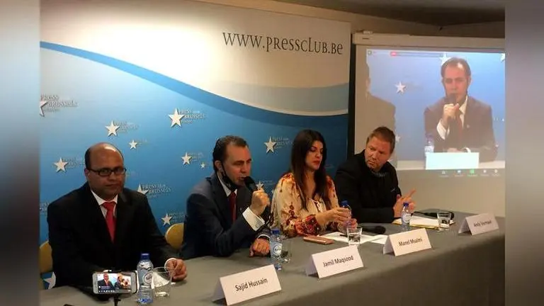 Brussels conference leaders call upon Pakistan to follow international obligations in PoK Brussels