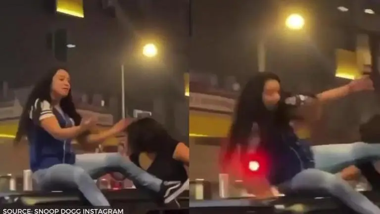 Dodgers fan falls off car