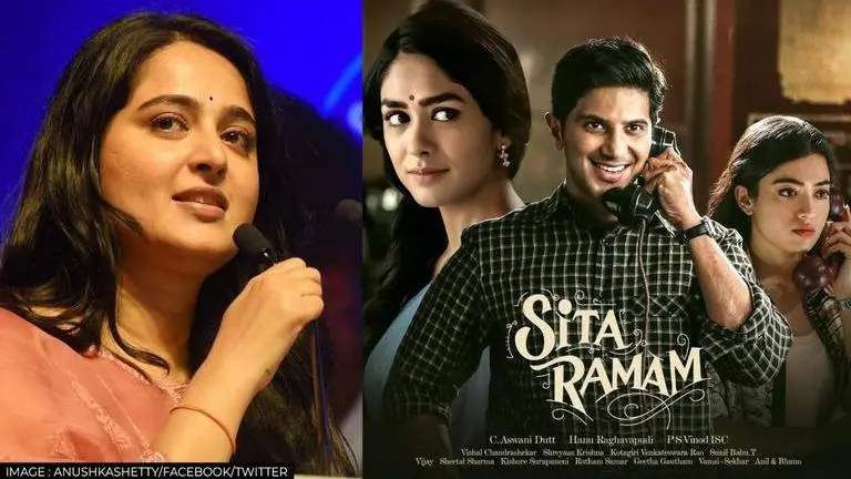 Anushka Shetty lauds Dulquer Salmaan's film 'Sita Ramam'; says 'it gently embraces you' Anushka Shetty, Sita Ramam