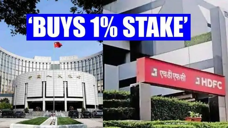 People's Bank of China buys 1% stake in HDFC Ltd, picking up 1.75 crore shares HDFC