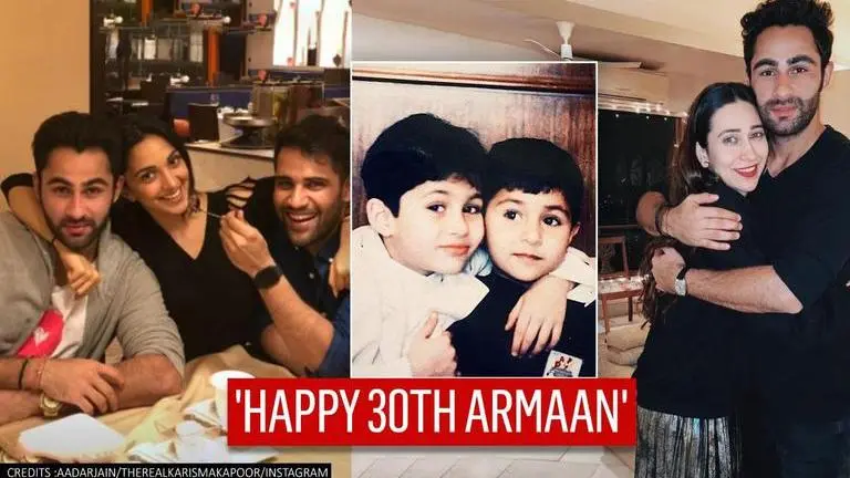 Alia Bhatt, Navya Nanda, Aadar Jain, Karisma & others wish Armaan on his 30th birthday Armaan Jain birthday