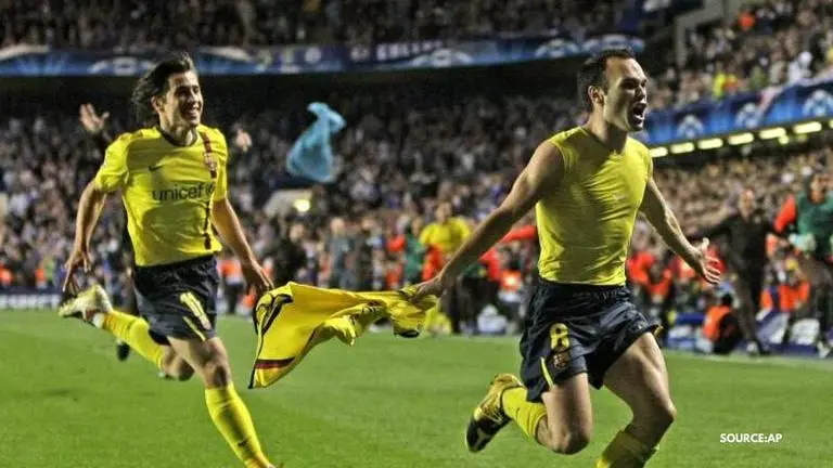 Andres Iniesta calls up two children conceived after epic Chelsea vs Barcelona 2009 clash Andres Iniesta
